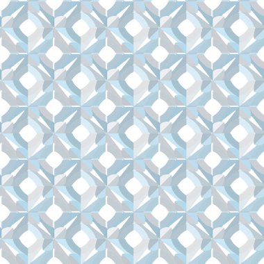 Soyut geometrik şekilli kusursuz desen