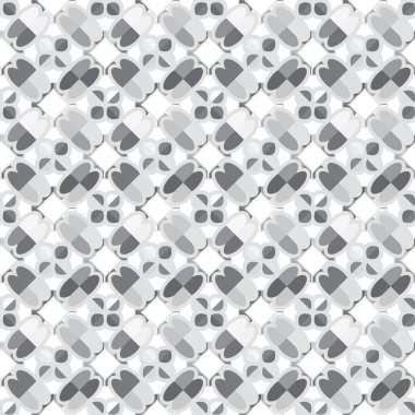 Çizgi sanatı ile kusursuz vektör deseni.