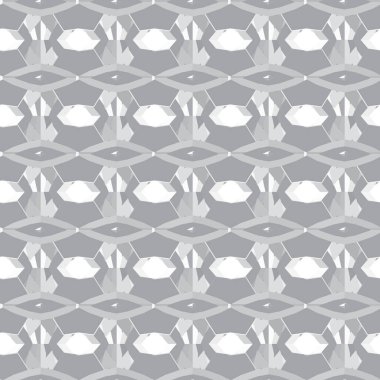 Soyut geometrik şekilli kusursuz desen