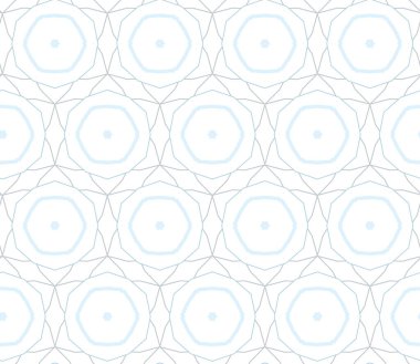 Soyut geometrik şekilli kusursuz desen