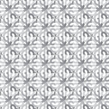 Soyut geometrik şekilli kusursuz desen