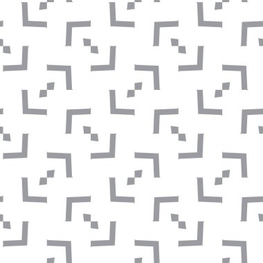 Soyut geometrik şekilli kusursuz desen