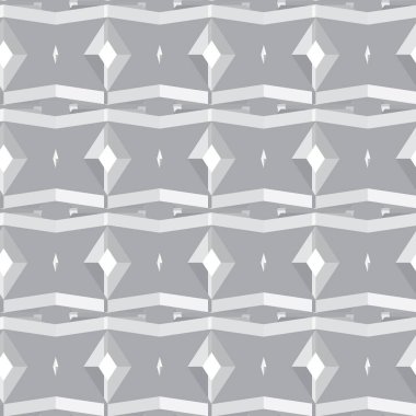 Soyut geometrik şekilli kusursuz desen