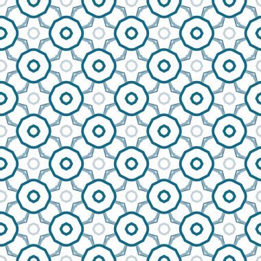 Soyut geometrik şekilli kusursuz desen