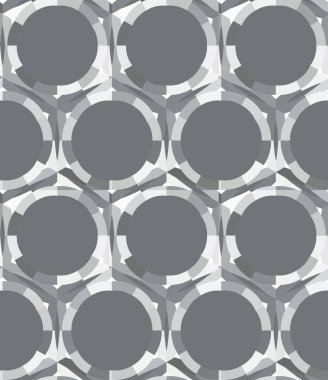 Çizgi sanatı ile kusursuz vektör deseni.