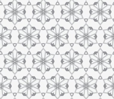 Çizgi sanatı ile kusursuz vektör deseni.