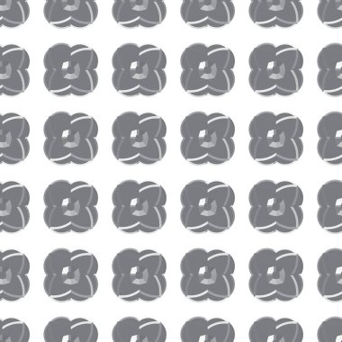 Soyut geometrik şekilli kusursuz desen