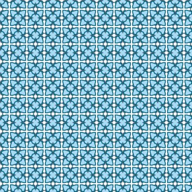 Soyut geometrik şekilli kusursuz desen