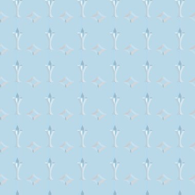 Çizgi sanatı ile kusursuz vektör deseni.