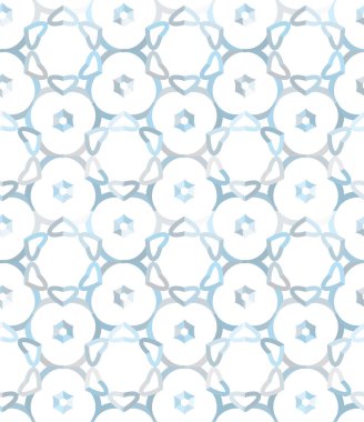 Soyut geometrik şekilli kusursuz desen