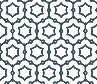 Soyut geometrik şekilli kusursuz desen