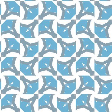 Soyut geometrik şekilli kusursuz desen