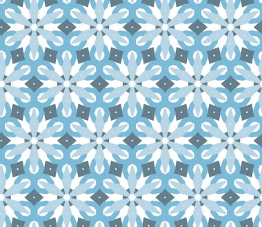 Soyut geometrik şekilli kusursuz desen