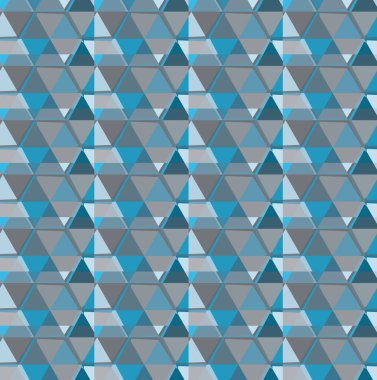 Soyut geometrik şekilli kusursuz desen