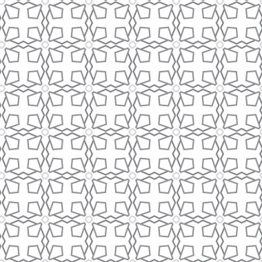 Çizgi sanatı ile kusursuz vektör deseni.