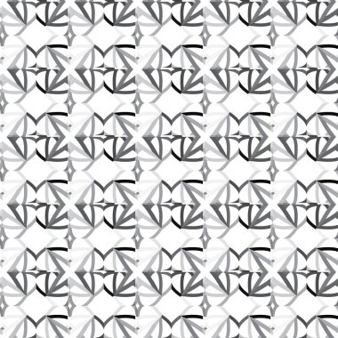 Soyut geometrik şekilli kusursuz desen