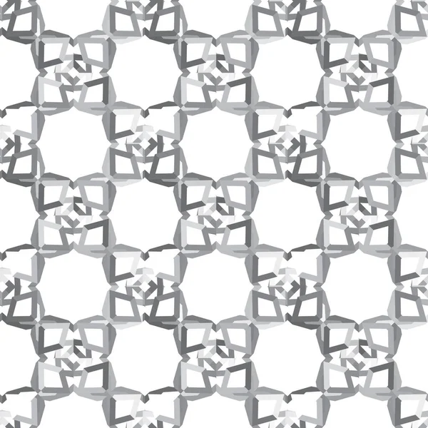 黒と白の線画でベクトルシームレスなパターン — ストックベクタ