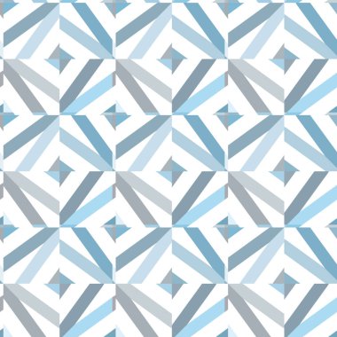 Soyut geometrik şekilli kusursuz desen