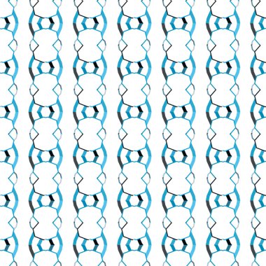 Soyut geometrik şekilli kusursuz desen