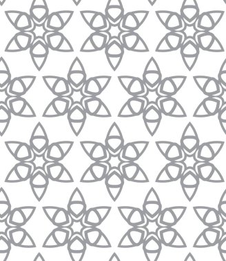 Çizgi sanatı ile kusursuz vektör deseni.