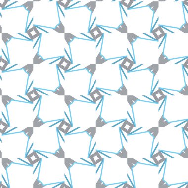 Çizgi sanatı ile kusursuz vektör deseni.