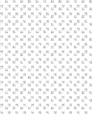 Çizgi sanatı ile kusursuz vektör deseni.