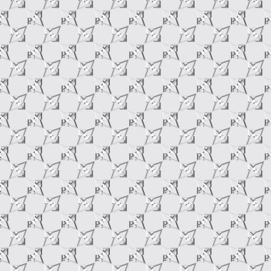 Soyut geometrik şekilli kusursuz desen