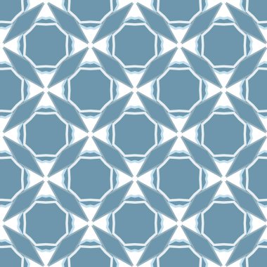 Soyut geometrik şekilli kusursuz desen