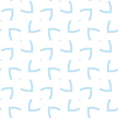 Soyut geometrik şekilli kusursuz desen