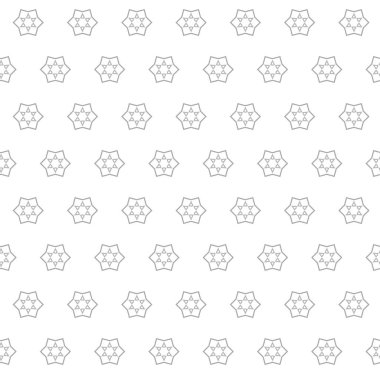 Çizgi sanatı ile kusursuz vektör deseni.