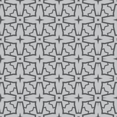 Soyut geometrik şekilli kusursuz desen