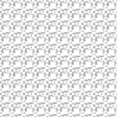 Soyut geometrik şekilli kusursuz desen