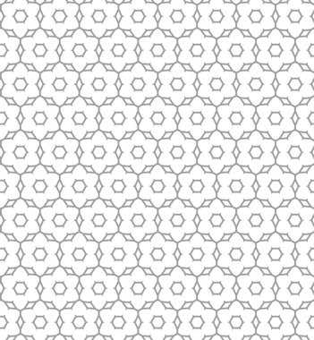 Soyut geometrik şekilli kusursuz desen