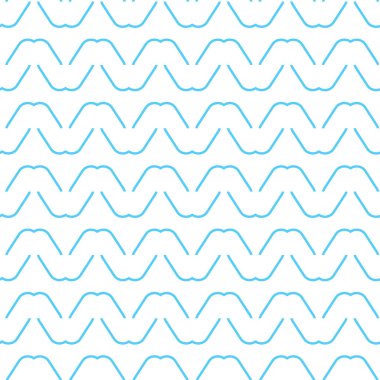 Çizgi sanatı ile kusursuz vektör deseni.