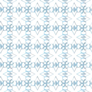 Çizgi sanatı ile kusursuz vektör deseni.