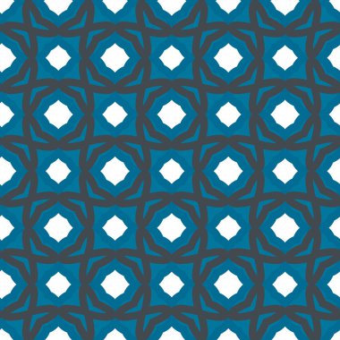 Soyut geometrik şekilli kusursuz desen