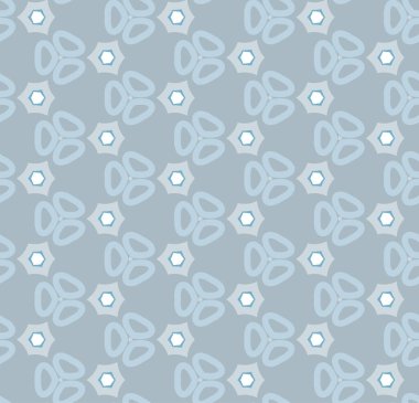 Soyut geometrik şekilli kusursuz desen