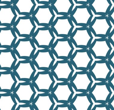Soyut geometrik şekilli kusursuz desen