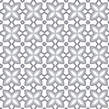 Çizgi sanatı ile kusursuz vektör deseni.