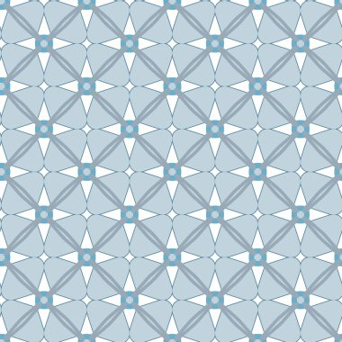 Soyut geometrik şekilli kusursuz desen