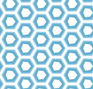 Çizgi sanatı ile kusursuz vektör deseni.