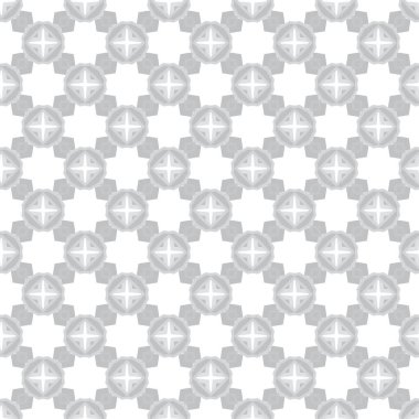 Çizgi sanatı ile kusursuz vektör deseni.