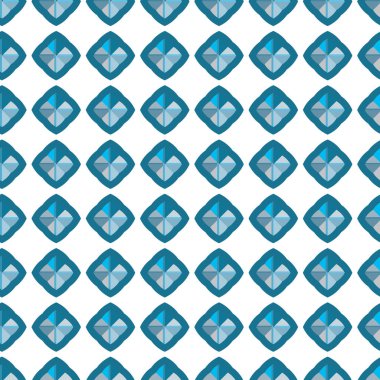 Soyut geometrik şekilli kusursuz desen