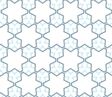 Çizgi sanatı ile kusursuz vektör deseni.