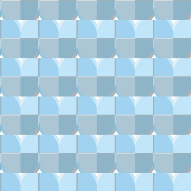 Çizgi sanatı ile kusursuz vektör deseni.