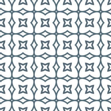 Çizgi sanatı ile kusursuz vektör deseni.