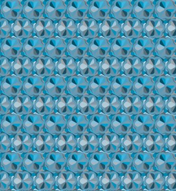 Soyut geometrik şekilli kusursuz desen