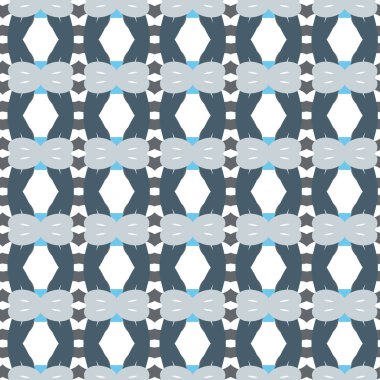 Soyut geometrik şekilli kusursuz desen
