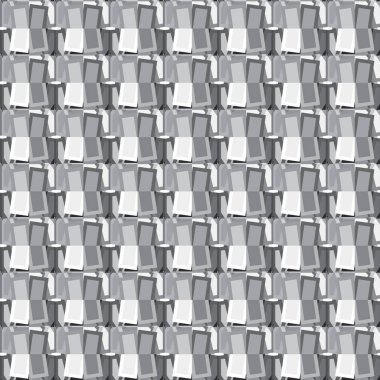 Soyut geometrik şekilli kusursuz desen