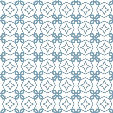 Çizgi sanatı ile kusursuz vektör deseni.